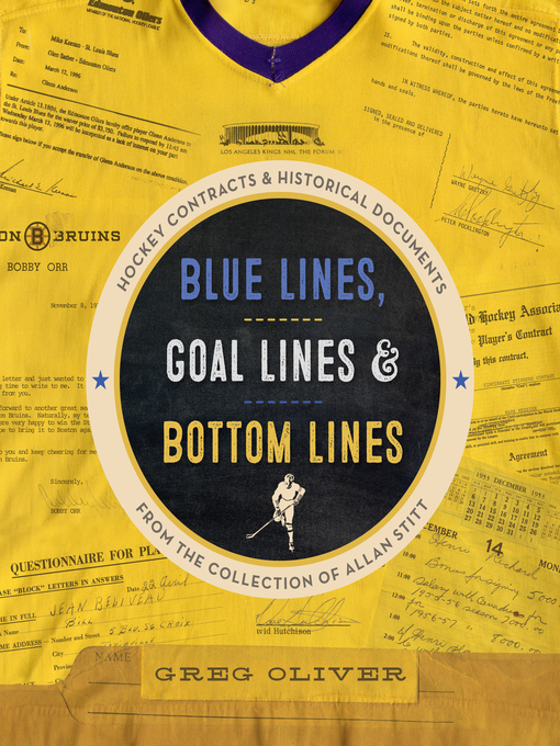 Title details for Blue Lines, Goal Lines & Bottom Lines by Greg Oliver - Available